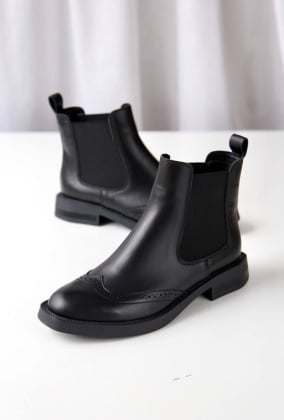 Ботинки кожаные Benito 1224/01/02- фото 1 - интернет-магазин обуви Pratik